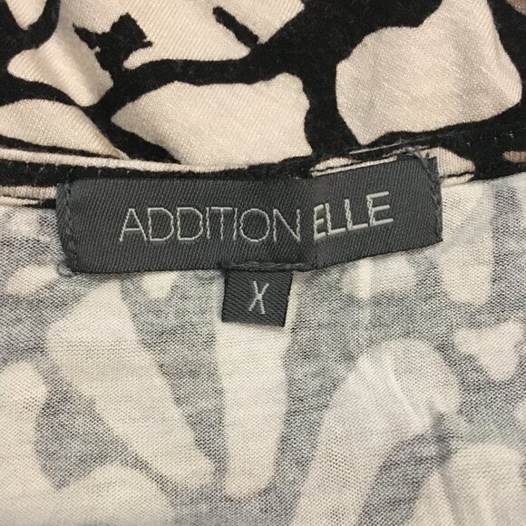 Monarch Butterfly Batik Dolman Sleeve Ruched Waist Viscose Top - Picture 10 of 16